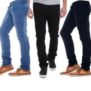 3 Multicolor Mid Rise Jeans For Mens