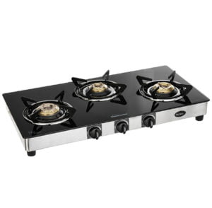 Sunflame GT Regal Stainless Steel 3 Burner Gas Stove
