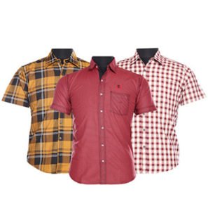 3 Mens Casual Assported Shirts Combo