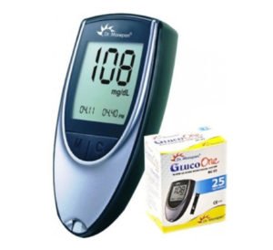 Blood Glucose Sugar Monitor With 25 Strips