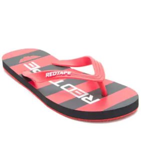 Red Tape Mens Casual Flip Flops in Rs. 94 only
