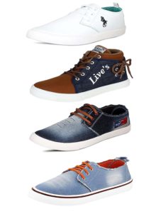 Scatchite Pack Of 4 Footwear Sneakers Casual shoes Loafers Moccasins