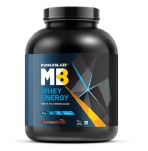 MuscleBlaze Whey Energy with DigeZyme Whey Protein