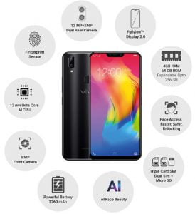 Vivo Y83 Pro with Lowest Price and Exciting Offers