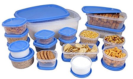 Princeware SF Package Container Set 18 Pieces Blue