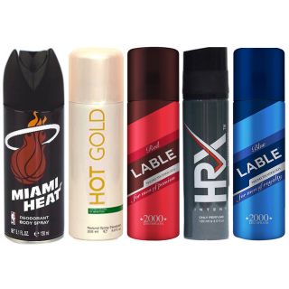 5 Amazing Fragrence Different Deodorants