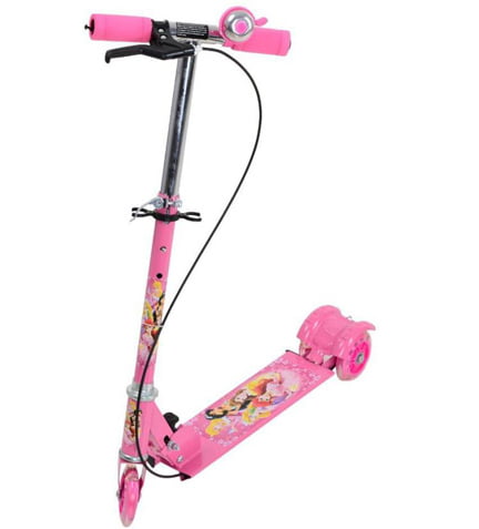 Foldable Brake and Bell Scooter for Kids