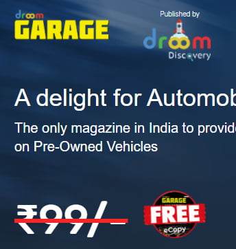Get Free Droom Garage Magazine for Pre-Owned Vehicles