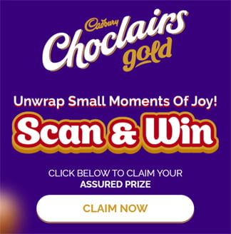 Win Assured Prizes With Cadbury Choclairs Gold Offer