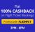 Upto Rs 1,000 Cashback on flights bookings