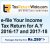 e-file IT Return Online with TaxReturnWala